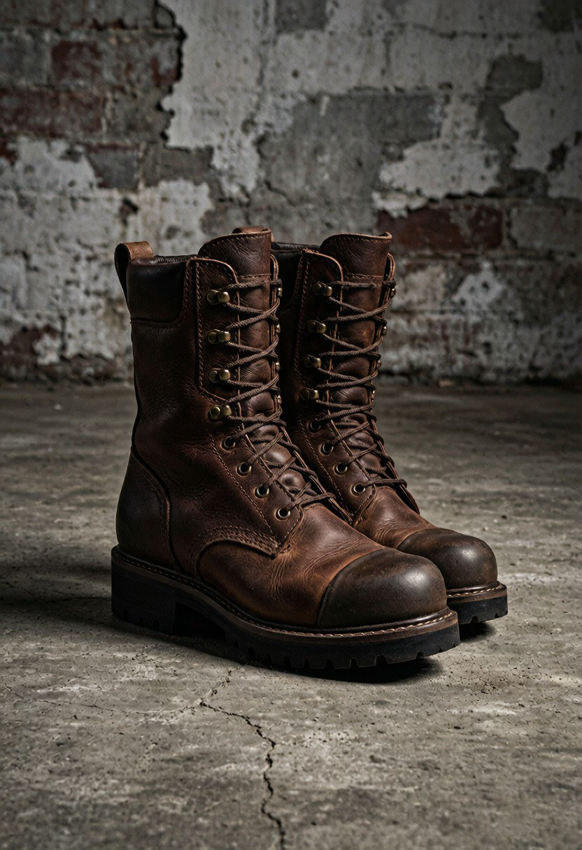Portada — botas de seguridad de cuero